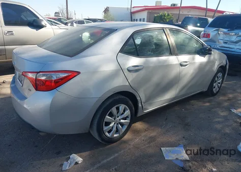 2015 Toyota Corolla L from USA, damaged, VIN 5YFBURHE4FP322589